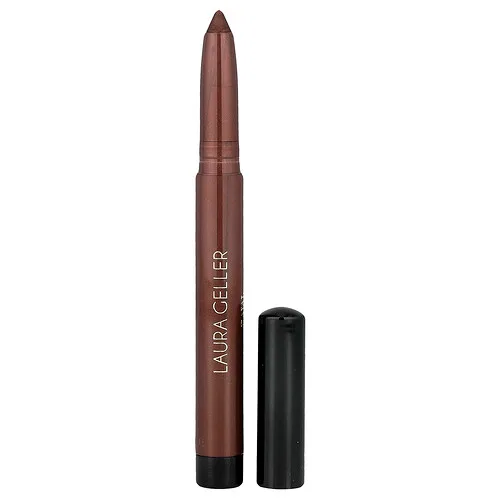 Laura Geller, Delineador de ojos de larga duración de Kajal, 0017028 Marrón oscuro Kohl, 1,4 g (0,049 oz)