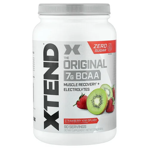 XTEND, 7 G de BCAA, Salpicadura de fresa y kiwi, 1,17 kg (2,58 lb)