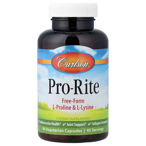 Carlson, Pro-Rite, 90 cápsulas vegetales