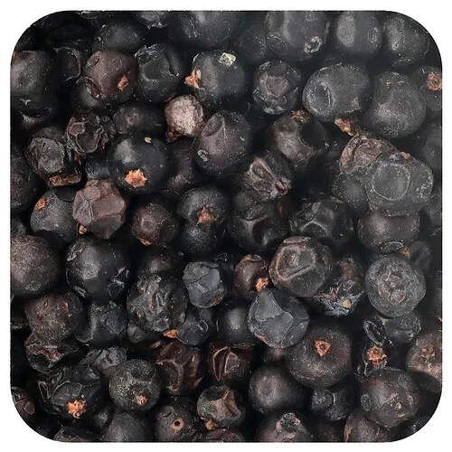 Starwest Botanicals, Bayas de enebro orgánico, Enteras, 453,6 g (1 lb)