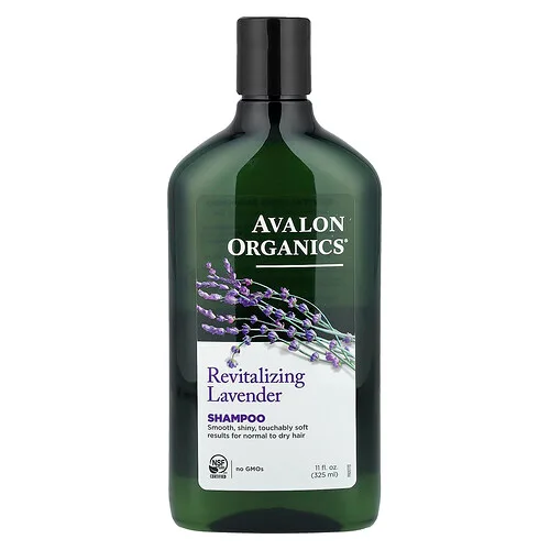 Avalon Organics, Champú, Para cabello normal a seco, Lavanda nutritiva, 325 ml (11 oz. líq.)