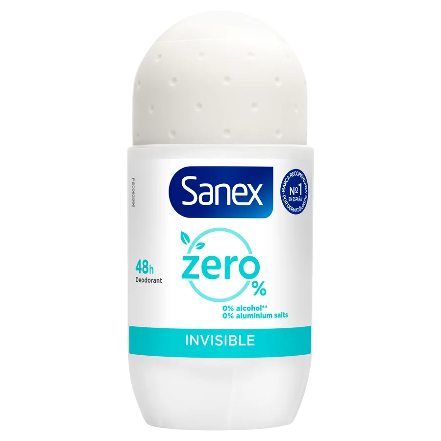 Desodorante Roll-On Zero % Invisible Protección 48h 50 ml