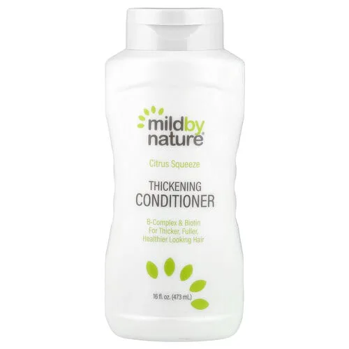 Mild By Nature, Acondicionador engrosador, Complejo de vitaminas B y biotina, Aroma cítrico, 473 ml (16 oz. líq.)