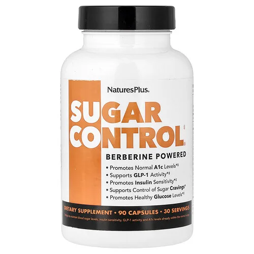 NaturesPlus, Sugar Control®, 90 cápsulas