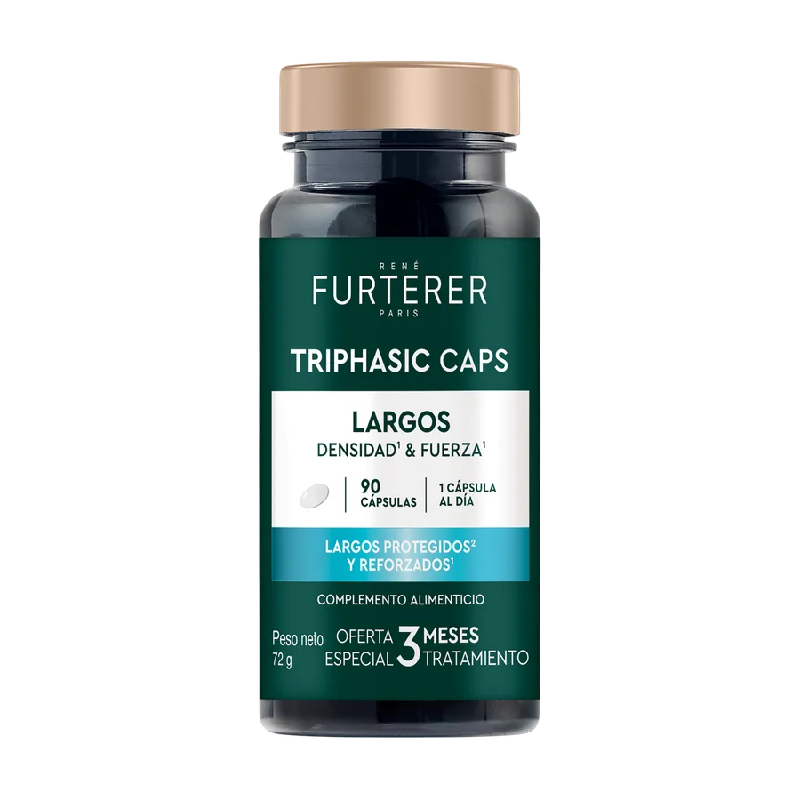 Triphasic Grow Cápsulas Anticaída 72 gr