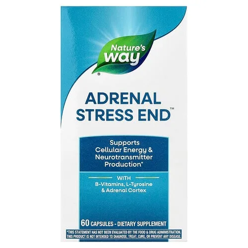 Nature's Way, Adrenal Stress End™, 60 cápsulas