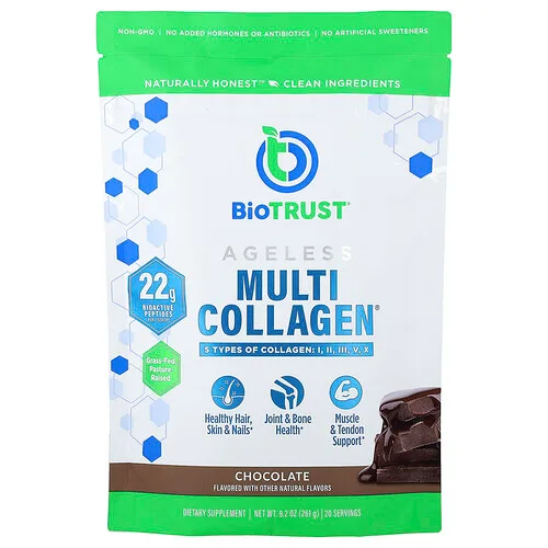 BioTRUST, Ageless Multi Collagen®, Chocolate, 261 g (9,2 oz)