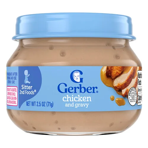 Gerber, 2nd Foods®, Sitter, Pollo con salsa, 71 g (2,5 oz)