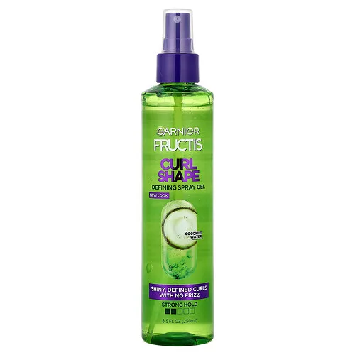 Garnier, Fructis, Rizos con forma, Gel para definir rizos en spray, 250 ml (8,5 oz. líq.)