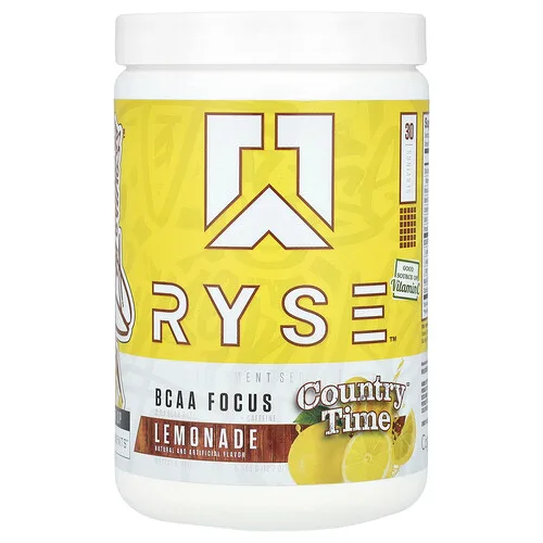 RYSE, Serie de elementos, Concentración en BCAA, Country Time®, Limonada, 360 g (12,7 oz)