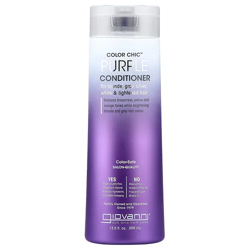 Giovanni, Color Chic™, Acondicionador morado, 399 ml (13,5 oz. líq.)