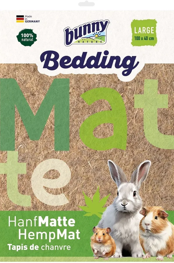 Bunny Bedding Cáñamo Colchoneta Reversible 100x40cm