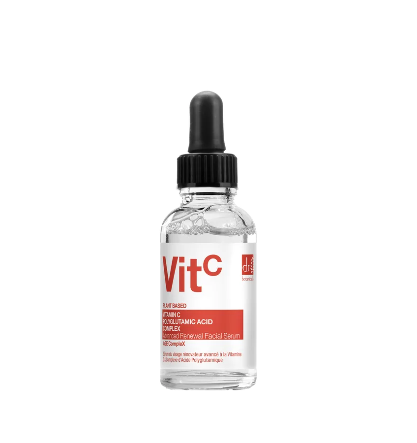 Vitamin C & Polyglutamic Acid Sérum Facial Iluminador 30 ml