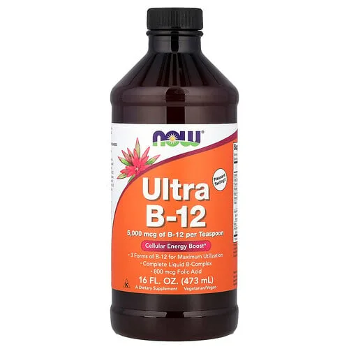 NOW Foods, Ultravitamina B12, 473 ml (16 oz. líq.)