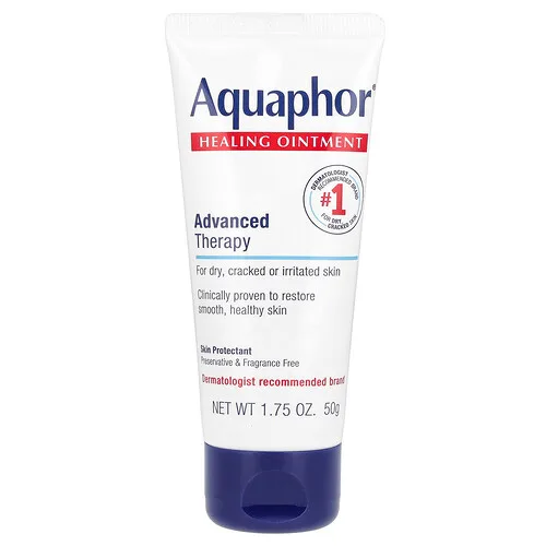 Aquaphor, Ungüento curativo, Tratamiento avanzado, Protector de la piel, 50 g (1,75 oz)