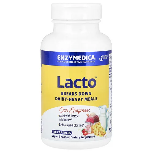 Enzymedica, Lacto®, 180 cápsulas