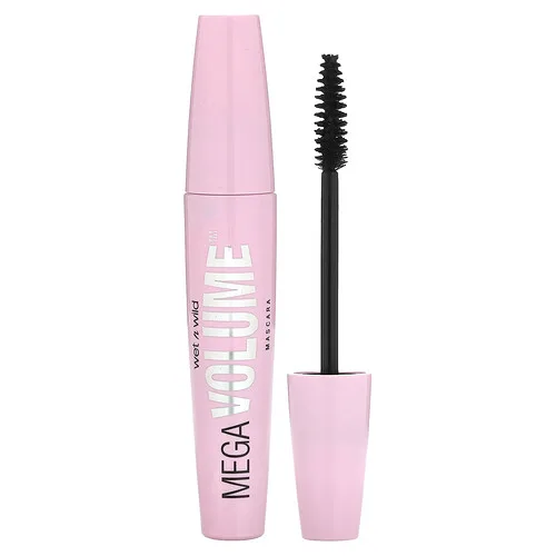 wet n wild, Máscara de gran volumen, C156A Muy negro, 6 ml (0,21 oz. líq.)