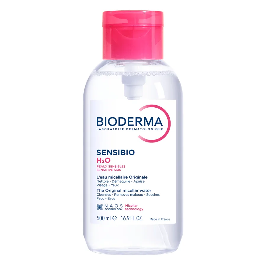 BIODERMA Agua Micelar Sensibio H2O Dosificador Pump 500ml