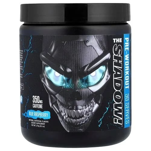 JNX Sports, The Shadow, para antes de realizar ejercicio, frambuesa azul, 270 g (9,5 oz)