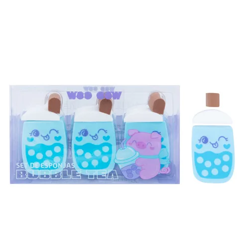 Set 3 Esponjas de Maquillaje Bubble Tea