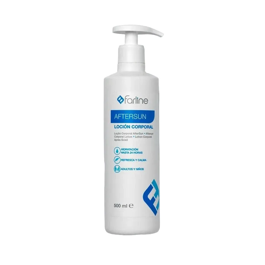 Farline Aftersun Loción Corporal Aloe Vera 500 ml