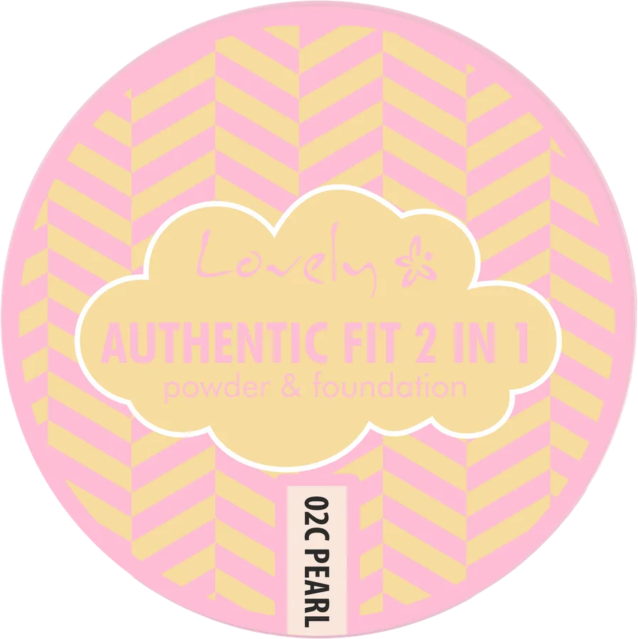 Authentic Fit 2 en 1 Base de Maquillaje en Polvo 9.5 gr
