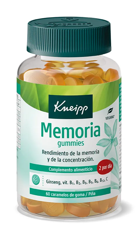 Gummies Memoria Kneipp Vitaminas y minerales