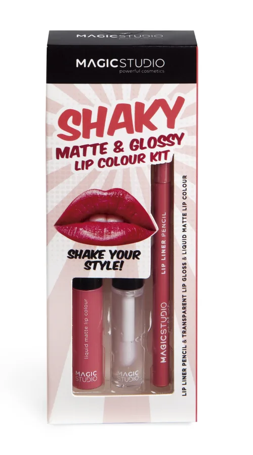 Shaky Matte&Glossy Lip Colour Kit