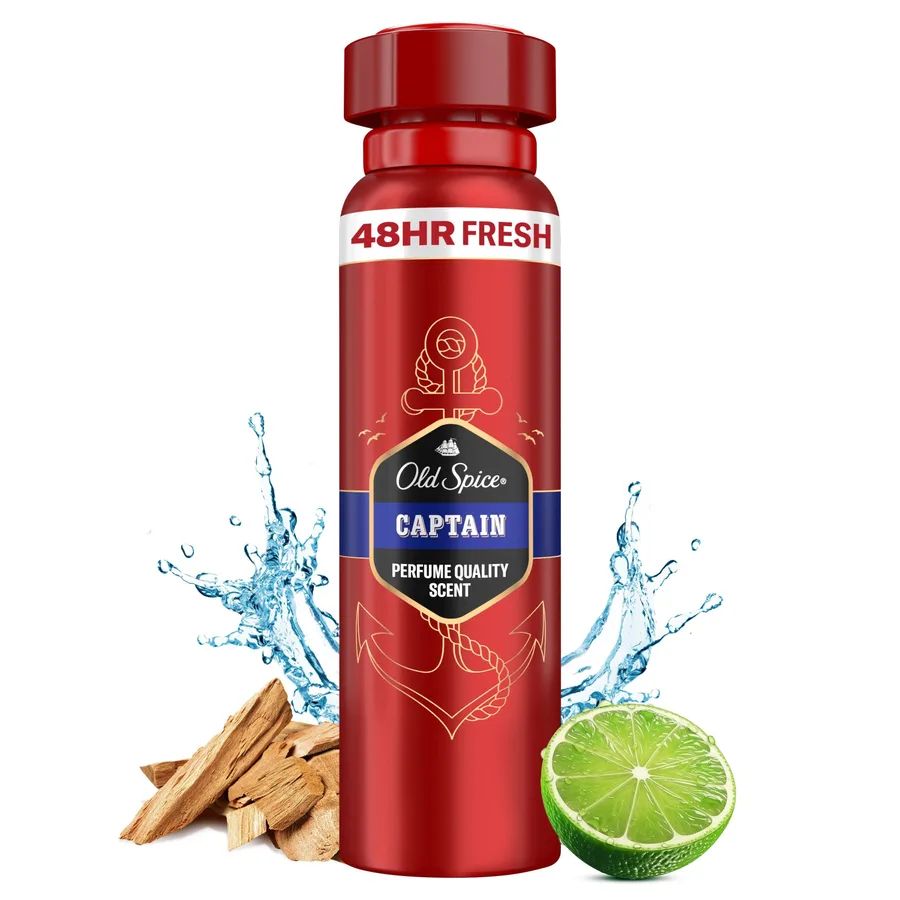Captain Desodorante en Spray 150 ml