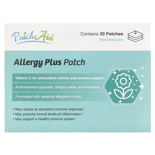 PatchAid, Allergy Plus Patch, 30 parches