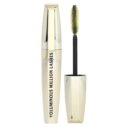 L'Oréal, Máscara para pestañas Voluminous Million Lashes, Negro extremo 635, 9 ml (0,3 oz. líq.)