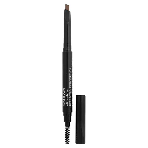 wet n wild, Ultimate Brow, Lápiz retráctil para cejas, 626A Ash Brown, 0,2 g (0,007 oz)