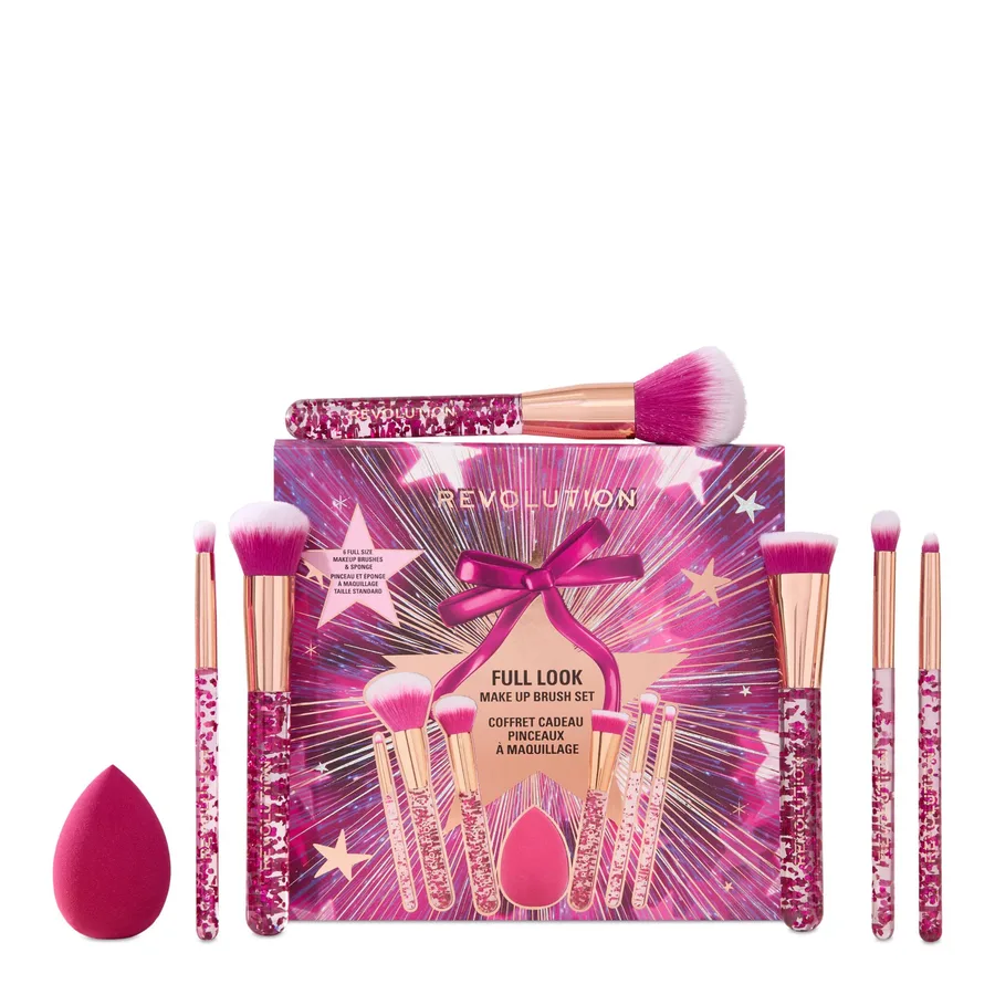Gift Set Beauty Full Look Make Up Brush Set