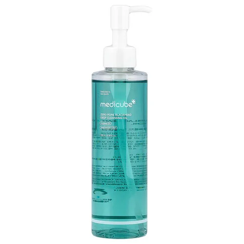 Medicube, Aceite de limpieza profunda para puntos negros, Zero Pore, 205 ml (6,93 oz. líq.)
