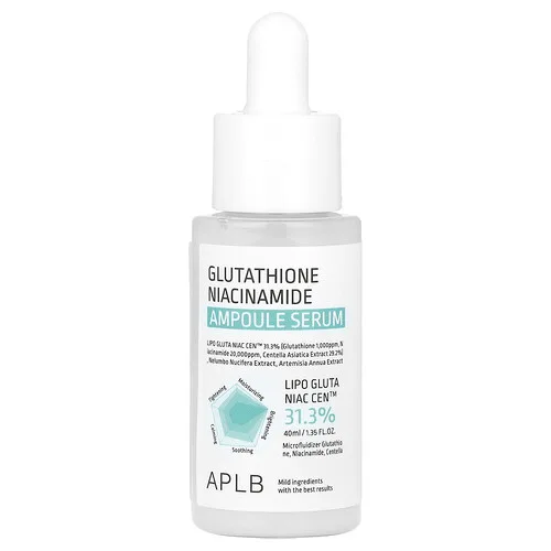 APLB, Glutatión y niacinamida, Sérum en ampollas, 40 ml (1,35 oz. líq.)