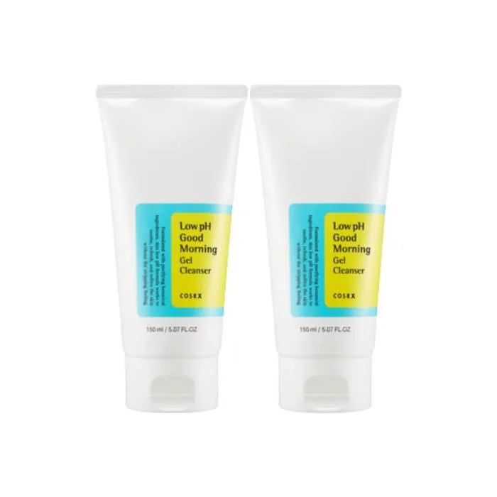 COSRX - Low pH Good Morning Gel Cleanser (2c/u) Set
