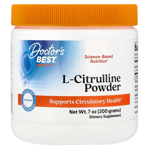 Doctor's Best, L-citrulina en polvo, 200 g (7 oz)