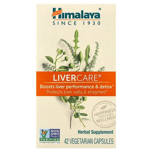 Himalaya, LiverCare`` 42 cápsulas vegetales