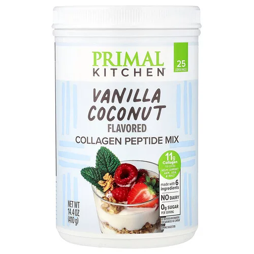 Primal Kitchen, Collagen Fuel, Vainilla y coco, 370 g (13,05 oz)