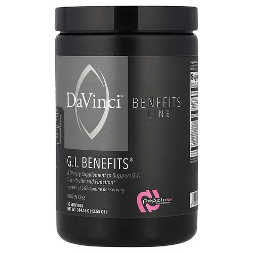DaVinci Laboratories, Línea de beneficios, GI Beneficios`` 384,15 g (13,55 oz)