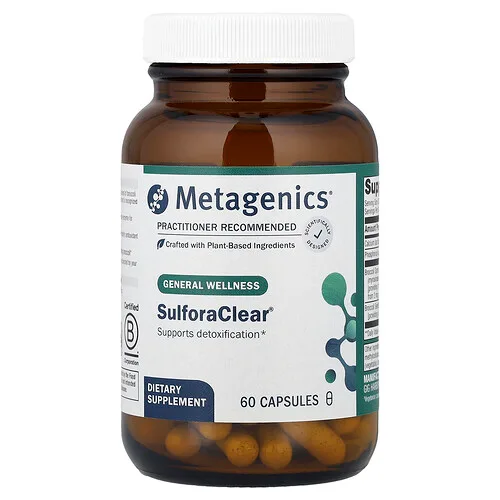 Metagenics, SulforaClear®, 60 cápsulas