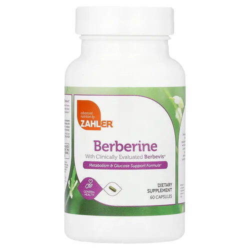 Zahler, Berberina, 60 cápsulas