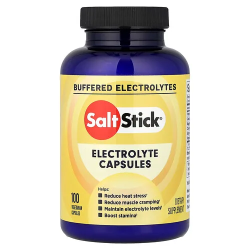 SaltStick, Cápsulas de electrolitos, 100 cápsulas vegetales