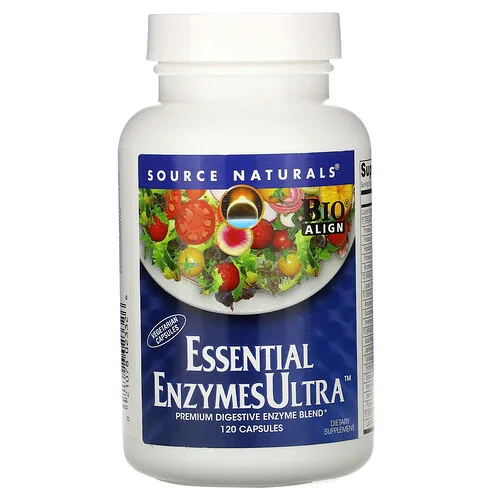 Source Naturals, Essential EnzymesUltra™, 120 cápsulas