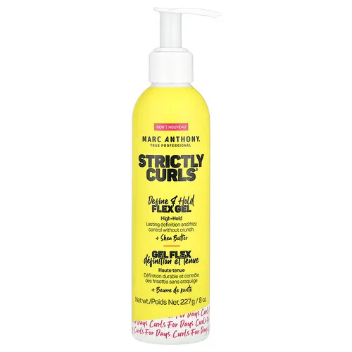 Marc Anthony, Strictly Curls®, Gel flexible para definir y fijar la piel, 227 g (8 oz)