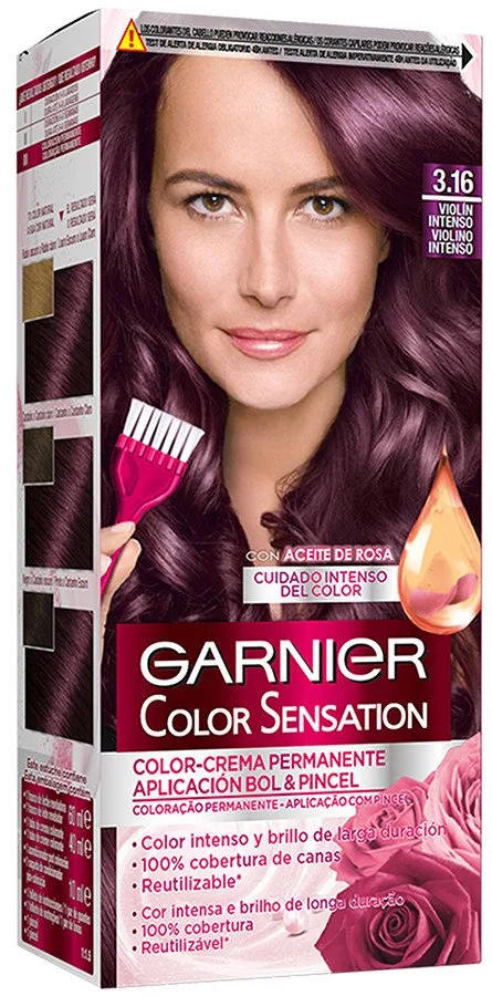 Color Sensation Tinte Garnier Tintes de pelo