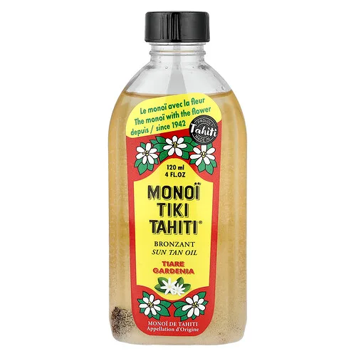 Monoi Tiare Tahiti, Aceite bronceador con protector solar, 120 ml (4 oz. líq.)