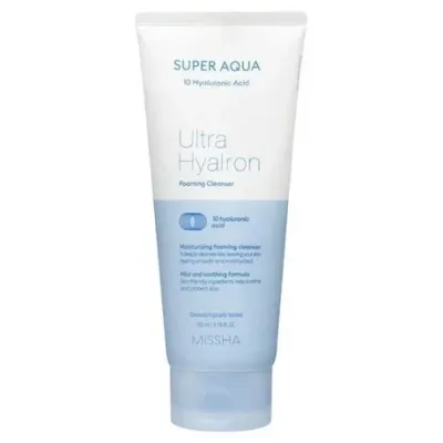 Super Aqua Ultra Hyalon Espuma Limpiadora 200 ml