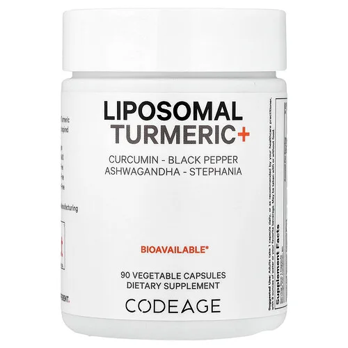 Codeage, Cúrcuma liposomal y más, 90 cápsulas vegetales
