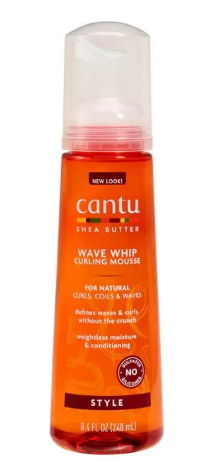 Shea Butter Natural Hair Wave Whip Curling Mousse Rizos 248 ml
